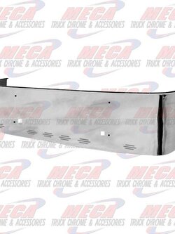 VALLEY CHROME BUMPER PB 386 22'' SS 2006-2012 TOW & 6 BB LTS