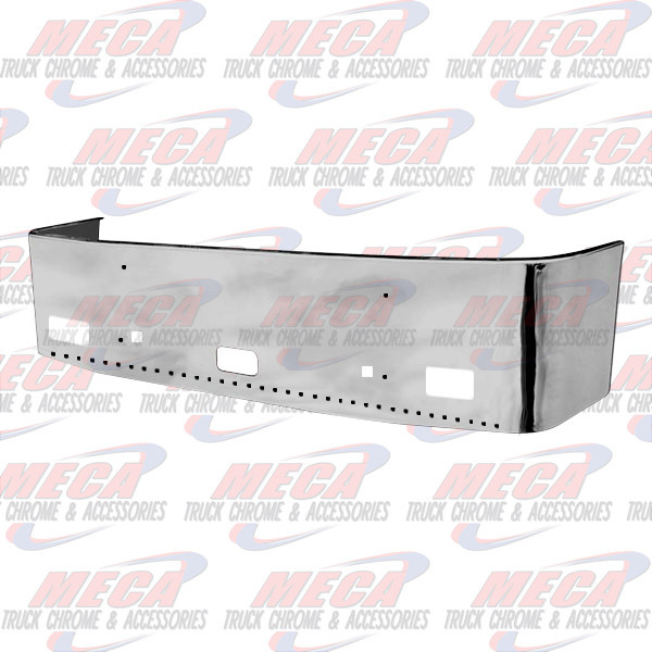 VALLEY CHROME BUMPER PB 386 16'' SS 06-12 TOW FOG STEP 36-3/4''HLS