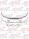 VALLEY CHROME BUMPER KW T440 16'' W/ TOW & STEP