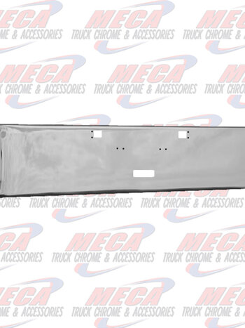 VALLEY CHROME BUMPER KW W900A 1967-1981 18'' TOW STEP ROLLED END