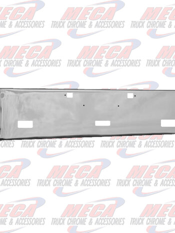 VALLEY CHROME BUMPER KW W900B 18'' TOW, FOG & STEP HLS 2011+