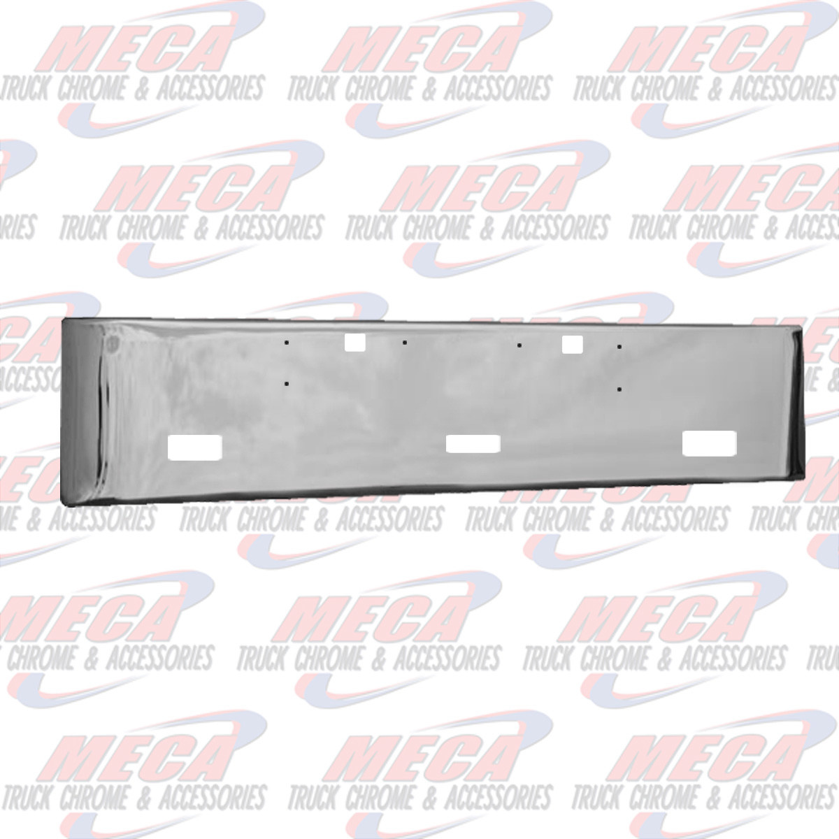 VALLEY CHROME BUMPER KW W900S 18'' TOW, FOG & STEP HLS 2008+