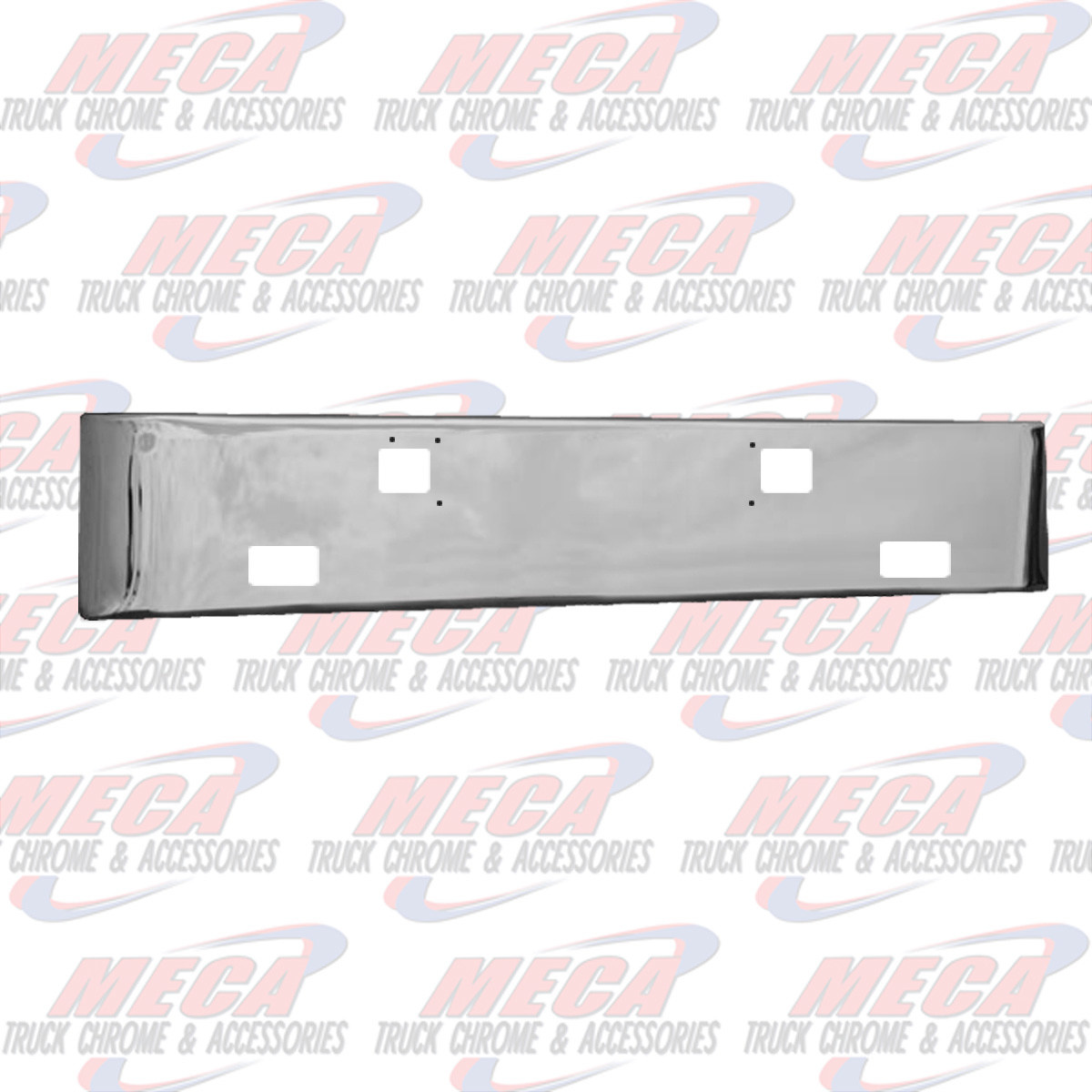 VALLEY CHROME BUMPER KW COE K100E 16'' W/TOW & FOG LGT HLS