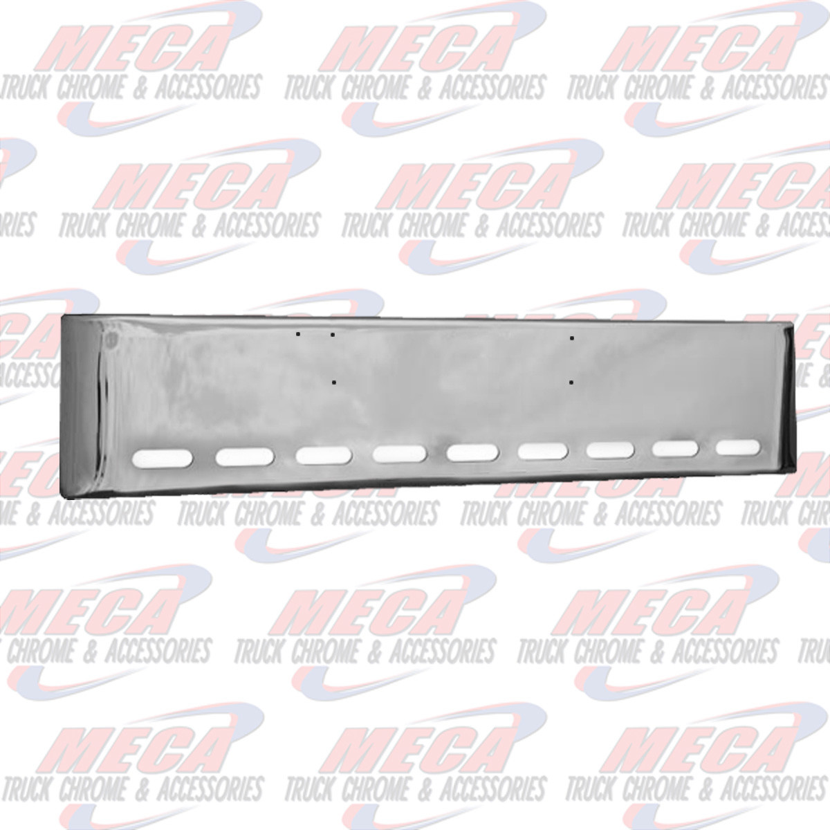 VALLEY CHROME BUMPER KW K100E 20'' W/9 OVAL LGT HLS