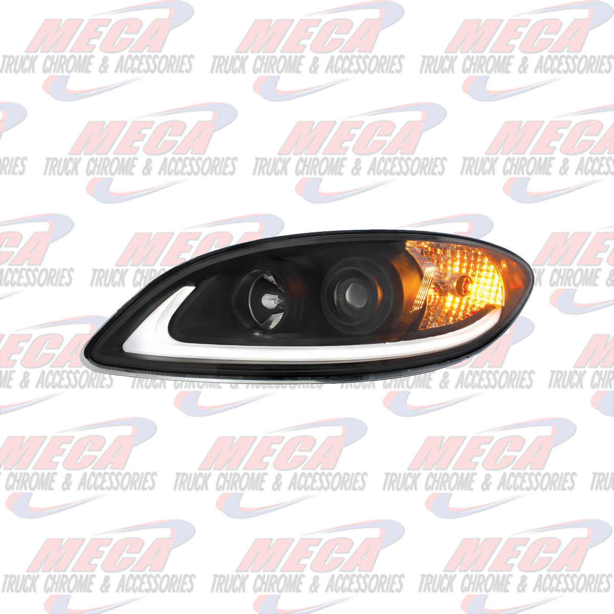 HEADLIGHT BLACKOUT FOR INTERNATIONAL PROSTAR - DRIVER SIDE