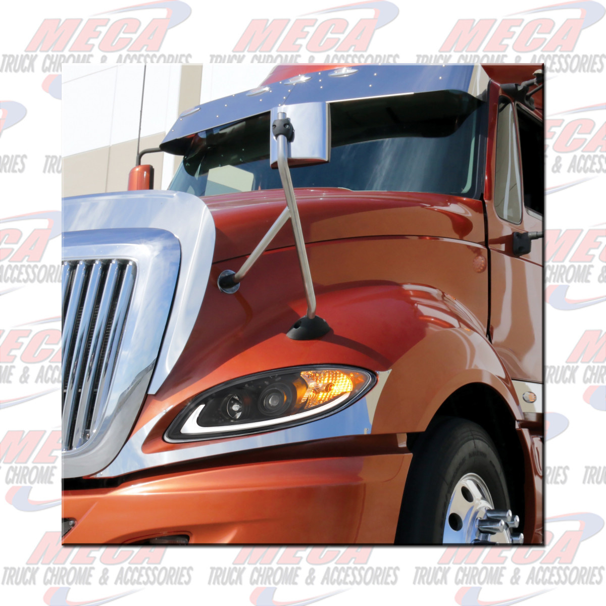 HEADLIGHT BLACKOUT FOR INTERNATIONAL PROSTAR - DRIVER SIDE