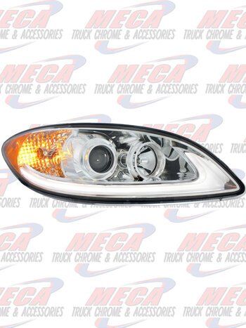 HEADLIGHT CHROME FOR INTERNATIONAL PROSTAR - PASSENGER SIDE