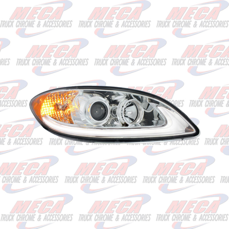 HEADLIGHT CHROME FOR INTERNATIONAL PROSTAR - PASSENGER SIDE