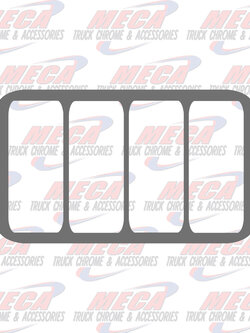TOP OF DASH SWITCH PANEL COVER KW 2006+