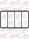 TOP OF DASH SWITCH PANEL COVER KW 2006+