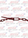 CHAIN LOAD LEVER BINDER 5/16 - 3/8 GRADE 70 DK RED