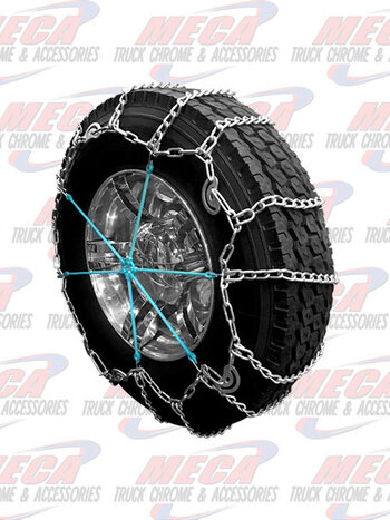 TIRE SNOW CHAIN SINGLE WHEEL 24.5-CONTAINS 2 TIRES