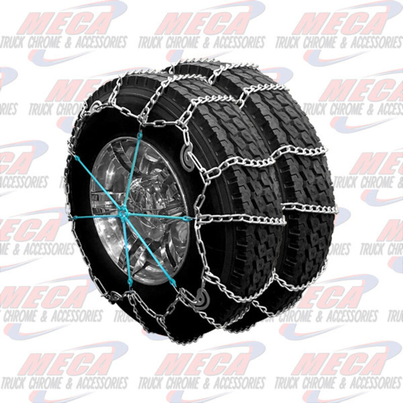 TIRE SNOW CHAIN DUAL WHEEL 24.5-CONTAINS 4 TIRES