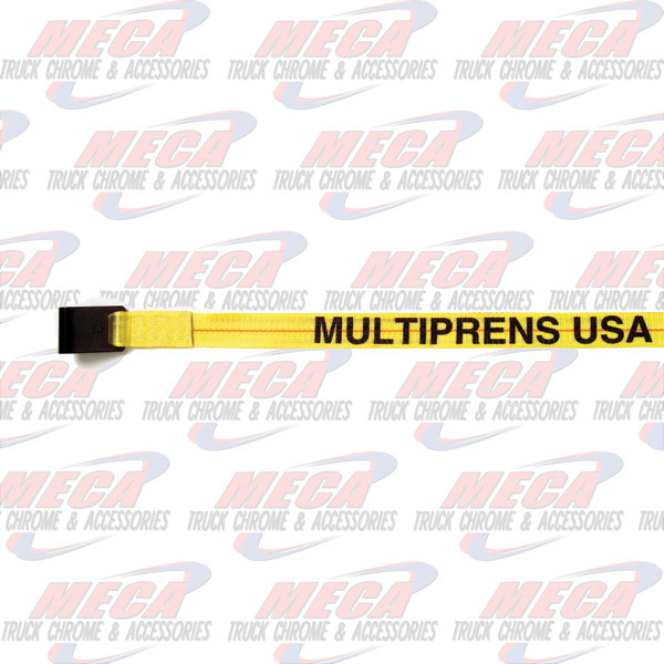 WINCH STRAP 2"X30' W/210 FLAT HOOK