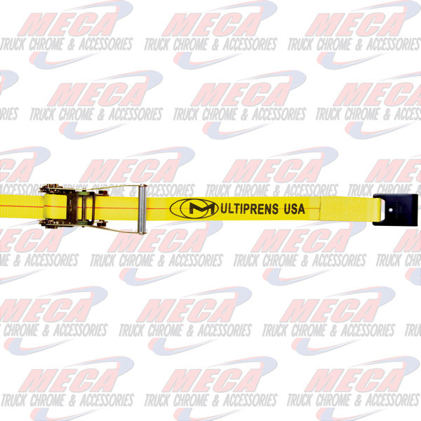 WINCH STRAP 2"X30' W/5800 BKT & 210 FLAT HOOK