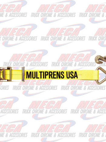 WINCH STRAP W/ RATCHET 2"X30' W/317 CHAIN ANCHOR