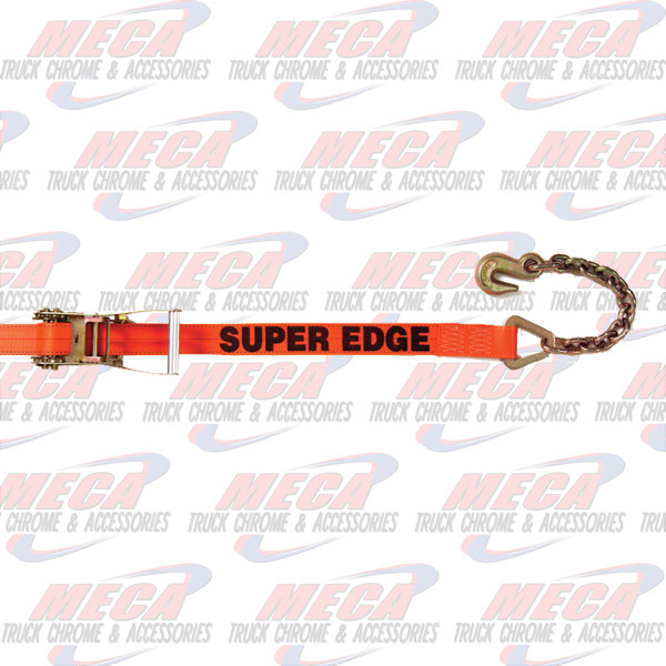 WINCH STRAP 2"X30' W/5800 BKT & 316 CHAIN ANCHOR