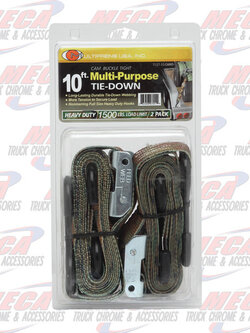 WINCH STRAP 1"X10' W/BUCKLE & 526 VINYL COATED HOO