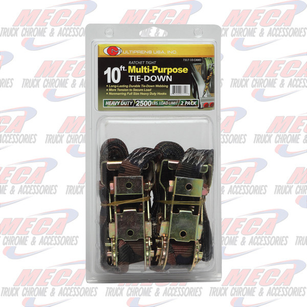 WINCH STRAP 1"X20' W/527 RACHET & 526 VINYL COATED