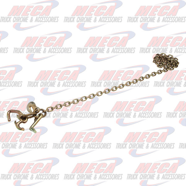 AUTO HAULING RTGJ HOOK AND 5/16"X8" GRADE 70 CHAIN