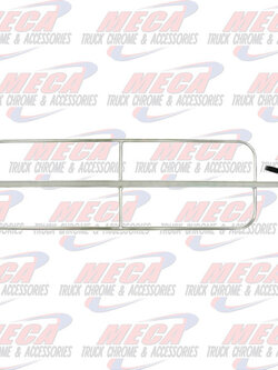 LOAD LOCK BAR SQUARED HOOPS - ZINC 84"- 113"