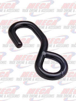 COATED HOOK PCV 1"