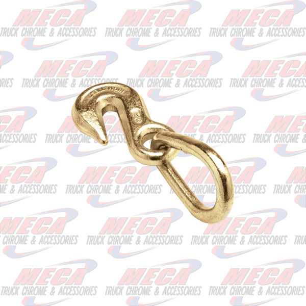 GRAB HOOK W/PEAR LINK ASSEMBLY  2" X 3/8"