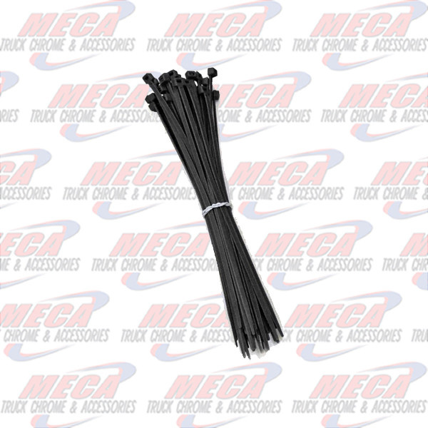 TIE WRAP BLACK 100PK