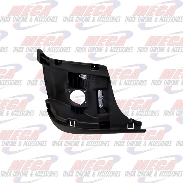 FL CASCADIA PLASTIC BUMPER REINFORCEMENT PASSENGER W/ FOG LIGHT HOLE 2008-2017