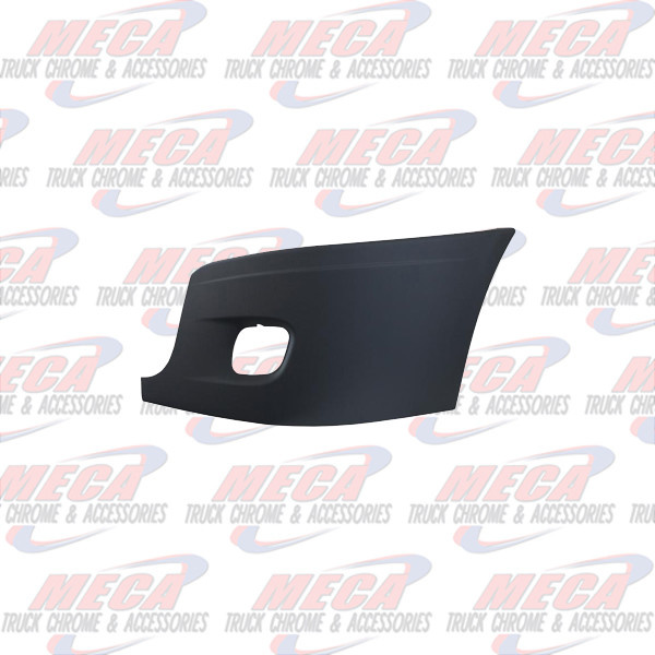 PLASTIC BUMPER END FL CASCADIA DRIVER SIDE W/ FOG LIGHT HOLE 2008-2017