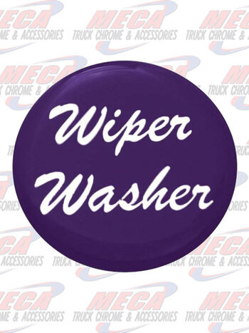 WIPER WASHER KNOB STICKER PURPLE GLOSSY