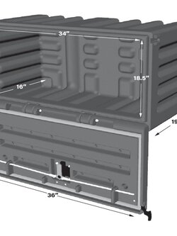 TOOLBOX 36" YELLOW POLY MINIMIZER