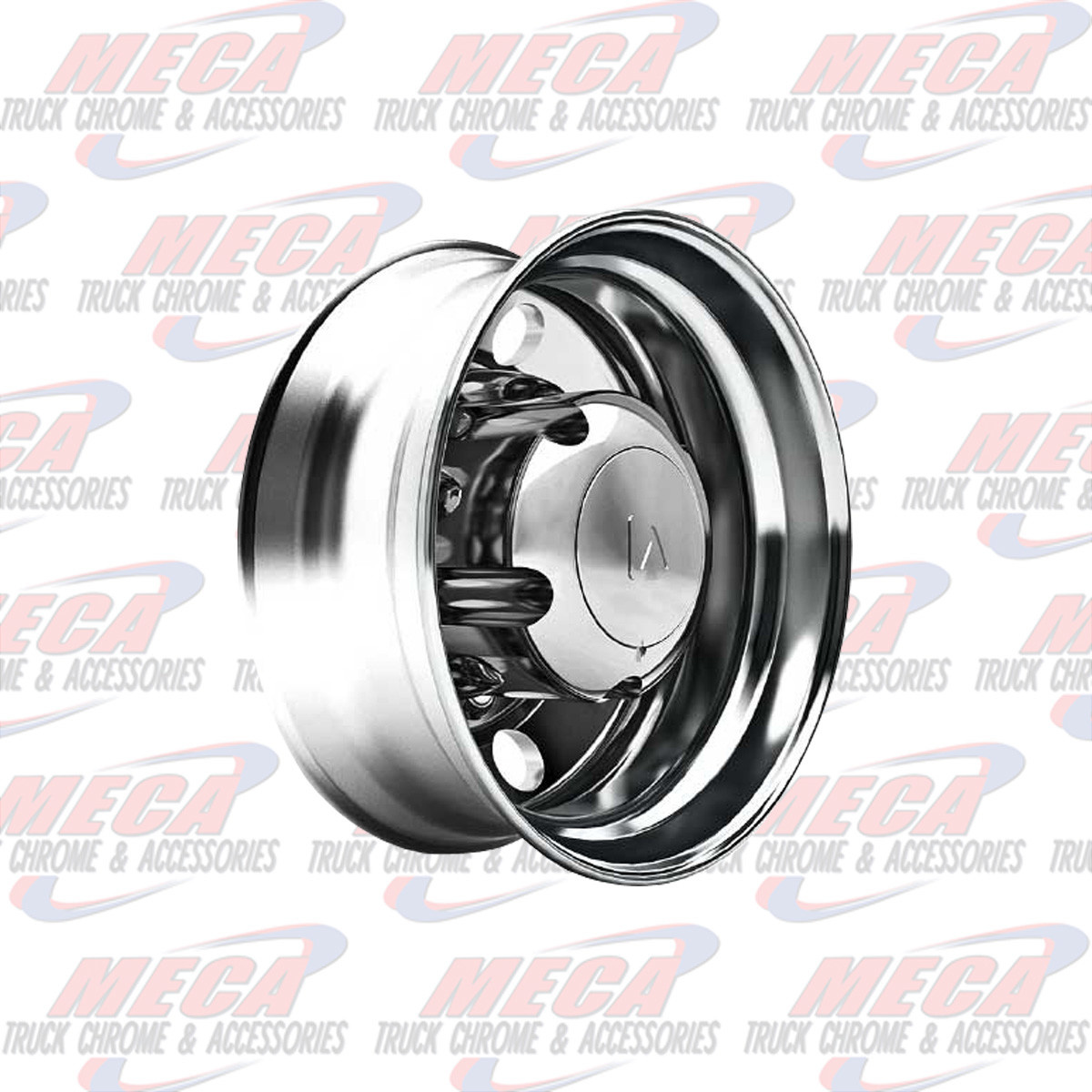 OMEGA REAR WHEEL KIT AXLE COVER 10 LUG CHROME