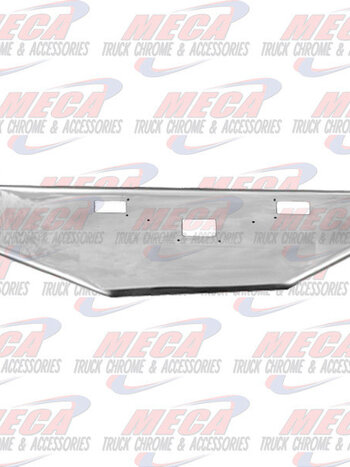 VALLEY CHROME BUMPER PB 362 COE 1981+ 18'' TAPERED STEP & TOW