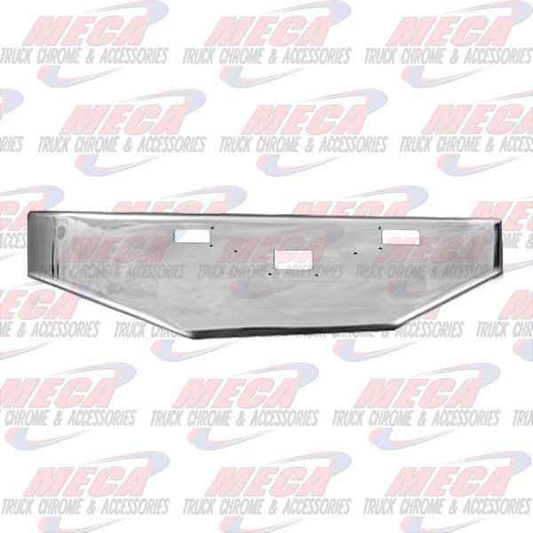 VALLEY CHROME BUMPER PB 362 COE 1981+ 18'' TAPERED STEP & TOW