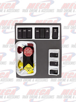 AIR BRAKE VALVE PANEL TRIM 2010+ PB PETERBILT