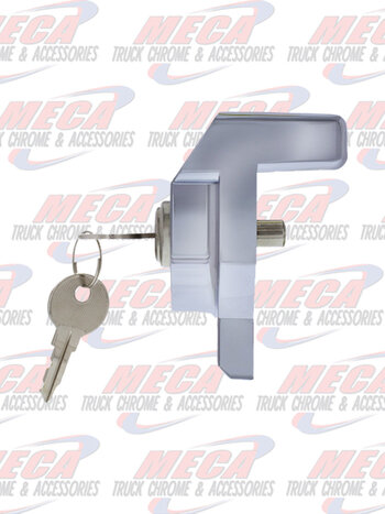 GLAD HAND LOCK CHROME HEAVY DUTY ALUMINUM WITH KEY
