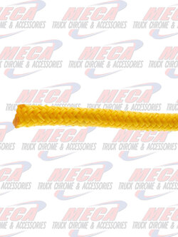 ROPE BRAIDED 3/8" X 50' POLYPROPYLENE ROPE, WORKING LOAD 186LBS, BREAKING STRENGTH 557LBS