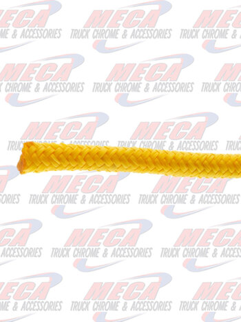 ROPE BRAIDED 3/8" X 50' POLYPROPYLENE ROPE, WORKING LOAD 186LBS, BREAKING STRENGTH 557LBS