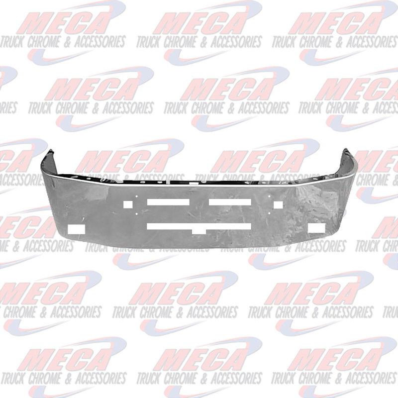 VALLEY CHROME BUMPER KW T600 16'' TOW, FOG, CHROME