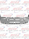 VALLEY CHROME BUMPER KW T600 20'' SS TOW, AIR FLOW, 9 BB LT HLS