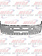 VALLEY CHROME BUMPER KW T600 16'' W/ VENTS, TOW & 15 - 2'' HLS