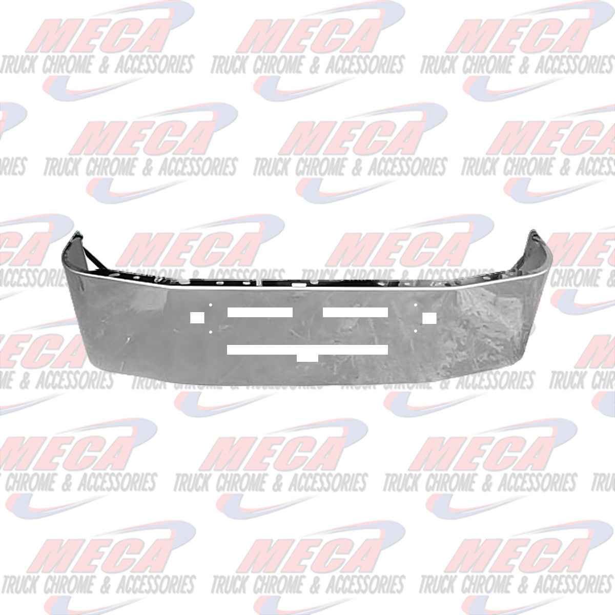 VALLEY CHROME BUMPER KW T600 16'' TOW, AIR VENTS, CHROME