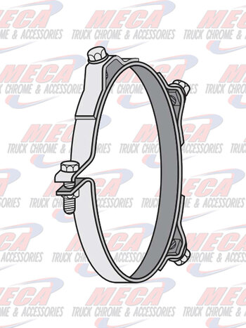 DYNAFLEX STACK GUARD BRACKET EA 7'' W/ 3 MOUNTING BOLTS