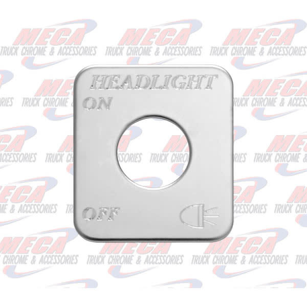 SWITCH PLATE HEAD LIGHTS