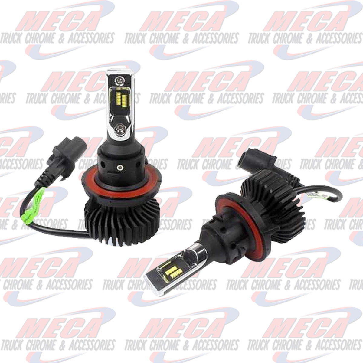 LED HEADLIGHT BULB H13 9008 6000 FLUX LUMENS single