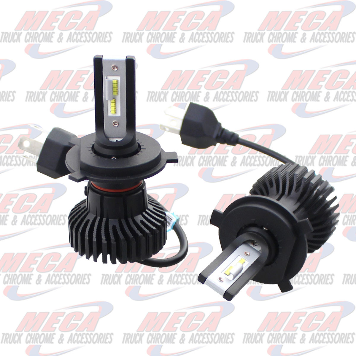 LED HEADLIGHT BULB H4 9003 6000 FLUX LUMENS single