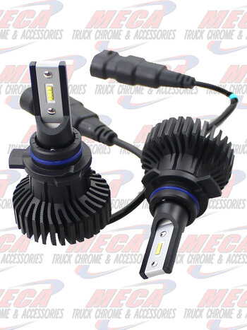 LED HEADLIGHT BULB H11 H9 H8 6000 FLUX LUMENS single