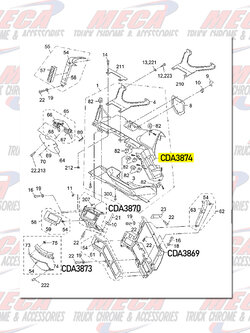 SPEED & TACH SKELETON PANEL SKELETON FREIGHTLINER CENTURY & COLUMBIA