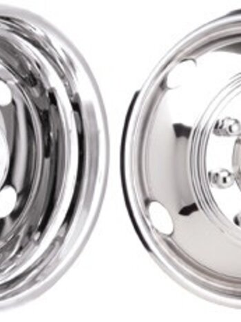 WHEEL COVER SIMULATOR 19.5 10 LUG SET OF 4 FORD